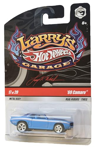 Hot Wheels '69 Camaro, Larry's Garage 17/20 [Blau] von Hot Wheels