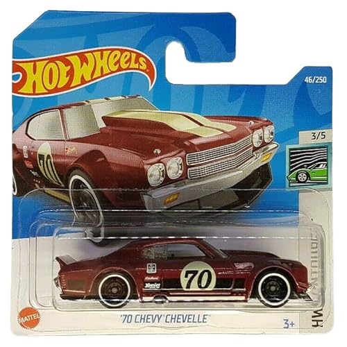 Hot Wheels - ´70 Chevy Chevelle - HW Contoured 3/5 - HCV24 - Short Card - GM - Hoosier - Mattel 2022 von Hot Wheels