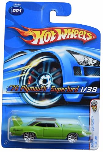 Hot Wheels '70 Plymouth Superbird, 2006 First Editions 1/38 [Grün] von Hot Wheels