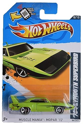 Hot Wheels 70 Plymouth Superbird Die-Cast Auto 3,5 Zoll Unisex Kinder von Hot Wheels
