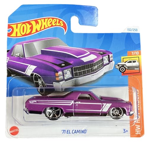 Hot Wheels - ´71 EL Camino - HW Hot Trucks 7/10 - HTC34 - Short Card - GM - violett - Mattel 2024 - 1:64 Hot Wheels - ´71 EL Camino - HW Hot Trucks 7/10 - HTC34 - Short Card - GM - violett - Mattel 2024 - 1:64 von Hot Wheels