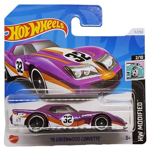 Hot Wheels - ´76 Greenwood Corvette - HW Modified 2/10 - HTB67 - Short Card - GM - Good Year - Mattel 2024 Hot Wheels - ´76 Greenwood Corvette - HW Modified 2/10 - HTB67 - Short Card - GM - Good Year - Mattel 2024 von Hot Wheels