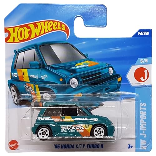Hot Wheels - ´85 Honda City Turbo II - HW J-Imports 5/5 - JBC25 - Short Card - TH Treasure Hunt - Mattel 2025-1:64 von Hot Wheels