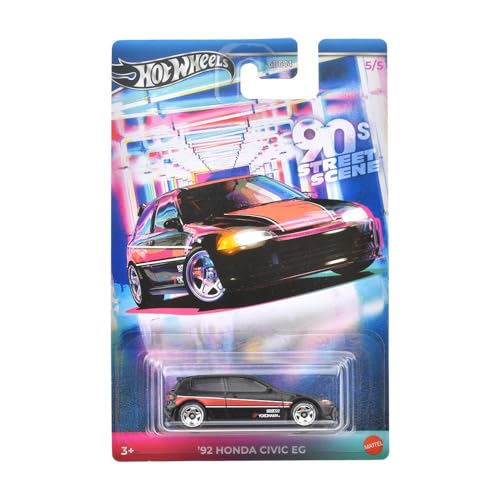 Hot Wheels 90 Lar Street Scene Themed Cars 92 HONDA CIVIC EC JCB56 Hot Wheels 90 Lar Street Scene Themed Cars 92 HONDA CIVIC EC JCB56 von HOT WHEELS