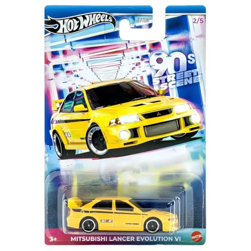Hot Wheels 90er StraßenSzene Auto MITSUBISHI LANCER EVOLUTION VI JCB58 Hot Wheels 90er StraßenSzene Auto MITSUBISHI LANCER EVOLUTION VI JCB58 von Hot Wheels