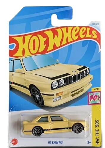 Hot Wheels 92 BMW M3 (Gelb), HW: die '90S 4/10 von Hot Wheels