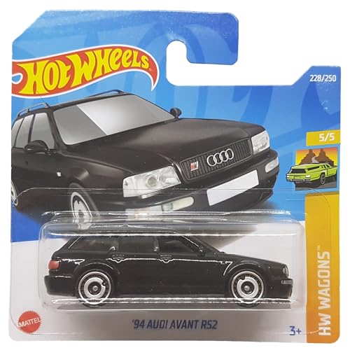Hot Wheels - ´94 Audi Avant RS2 - HW Wagons 5/5 - HCT69 - Short Card - schwarz - Mattel 2022 Hot Wheels - ´94 Audi Avant RS2 - HW Wagons 5/5 - HCT69 - Short Card - schwarz - Mattel 2022 von Hot Wheels
