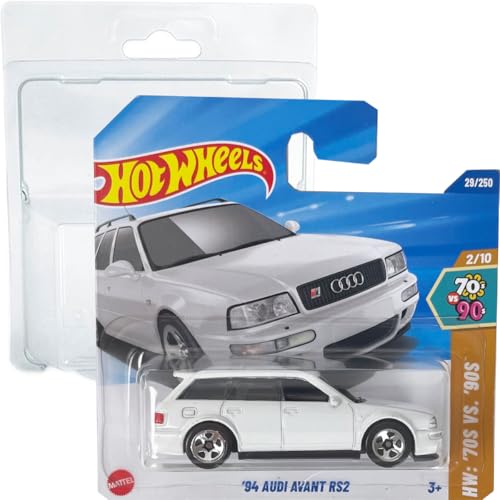 Hot Wheels '94 Audi Avant RS2 HW: '70S VS '90S 2/10 (29/250) HYX60 Short Card 2025 + Protector Short Card von Hot Wheels