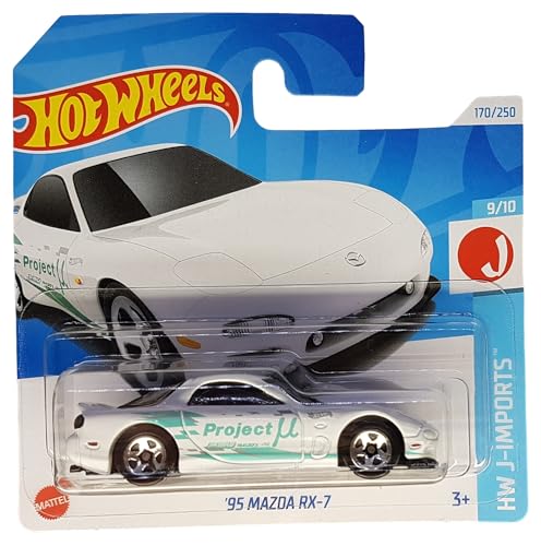 Hot Wheels - ´95 Mazda RX-7 - HW J-Imports 9/10 - HTC46 - Short Card - Project M - Weiss - Mattel 2024 – 1:64 Hot Wheels - ´95 Mazda RX-7 - HW J-Imports 9/10 - HTC46 - Short Card - Project M - Weiss - Mattel 2024 – 1:64 von Hot Wheels