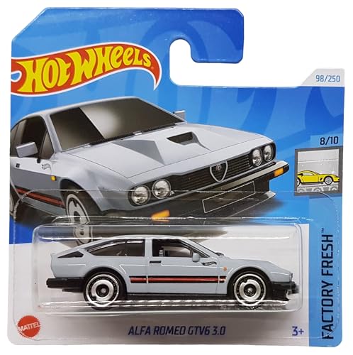 Hot Wheels - Alfa Romeo GTV6 3.0 - Factory Fresh 8/10 - HTC53 - Short Card - grau - Mattel 2024 - 1:64 Hot Wheels - Alfa Romeo GTV6 3.0 - Factory Fresh 8/10 - HTC53 - Short Card - grau - Mattel 2024 - 1:64 von Hot Wheels