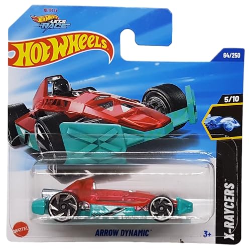Hot Wheels - Arrow Dynamic - X-Racers 5/10 - HYX10 - Short Card - Netflix Let´s Race - Mattel 2025-1:64 von Hot Wheels