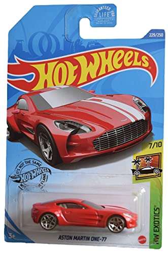 Hot Wheels Aston Martin One 77, [rot] 229/250 Exotics 7/10 von Hot Wheels
