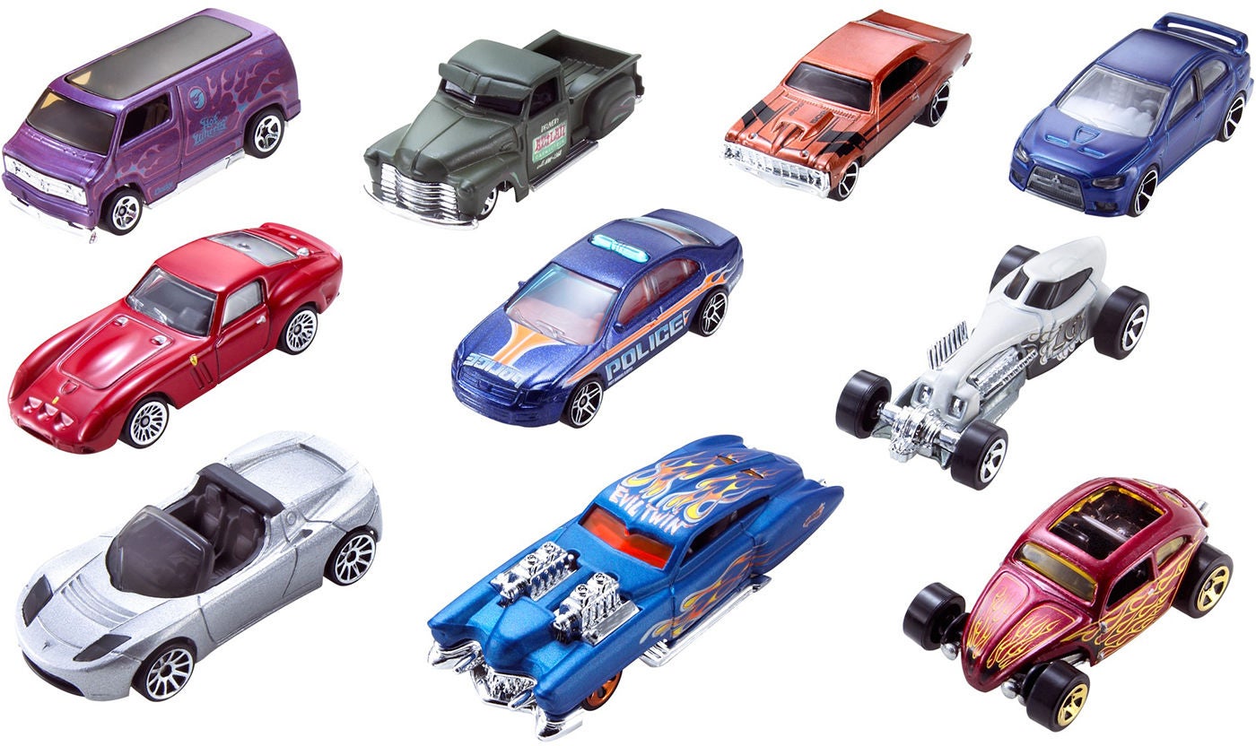 Hot Wheels Auto Basic 10-er Pack Hot Wheels Auto Basic 10-er Pack von Hot Wheels