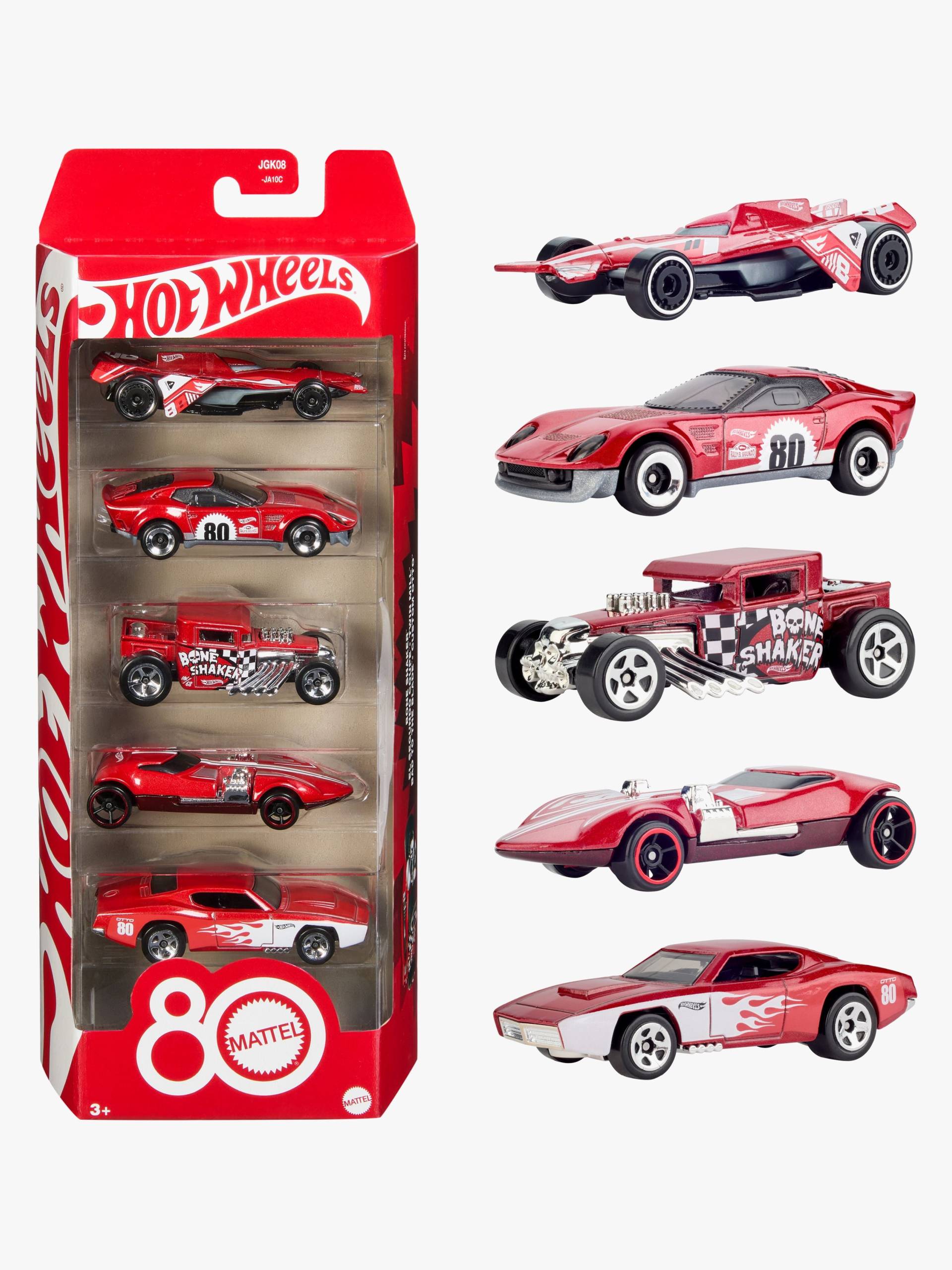 Hot Wheels Autos Mattel 80th 5er-Pack Hot Wheels Autos Mattel 80th 5er-Pack von Hot Wheels