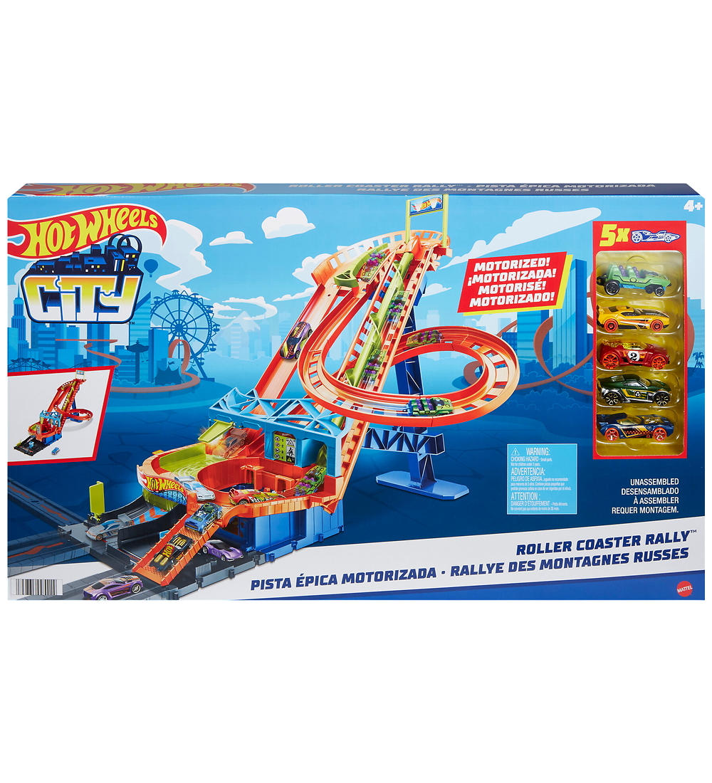 Hot Wheels Autospur - City Roller Achterbahn-Rallye - Hot Wheels - One Size - Autospur Hot Wheels Autospur - City Roller Achterbahn-Rallye - Hot Wheels - One Size - Autospur von Hot Wheels