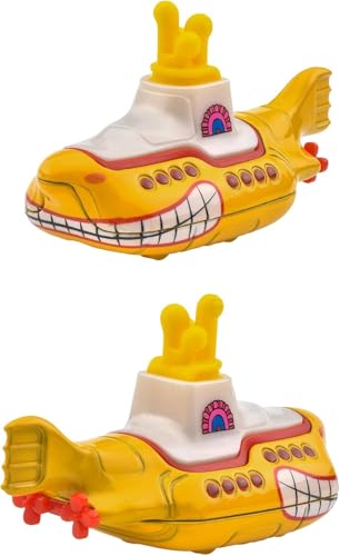 Hot Wheels BEATLES YELLOW SUBMARINE Die Cast gelbes U-Boot aus Film - Maßstab 1:64 - Länge 7cm POP CULTURE JBL74 von Hot Wheels