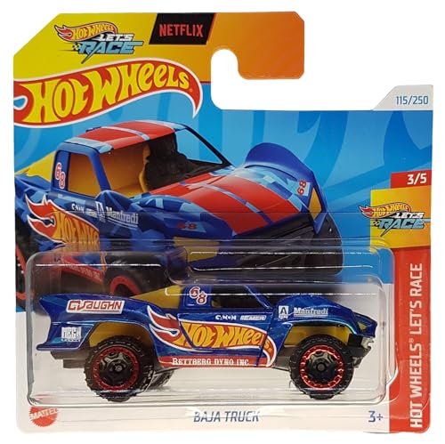 Hot Wheels - Baja Truck - Hot Wheels Let´s Race 3/5 - HTC09 - Short Card - Netflix - Manfredi - Mattel 2024 - 1:64 Hot Wheels - Baja Truck - Hot Wheels Let´s Race 3/5 - HTC09 - Short Card - Netflix - Manfredi - Mattel 2024 - 1:64 von Hot Wheels