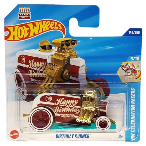 Hot Wheels - Birthday Burner - HW Celebration Racers 5/10 - JBC26 - Short Card - TH Treasure Hunt - Happy Birthday - Mattel 2025-1:64 Hot Wheels - Birthday Burner - HW Celebration Racers 5/10 - JBC26 - Short Card - TH Treasure Hunt - Happy Birthday - Mattel 2025-1:64 von Hot Wheels