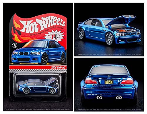 Hot Wheels Blue Chip Beast - RLC Exclusive 2006 BMW M3 (Schutzhülle) - Auto - Kinder (Children) - männlich von Hot Wheels