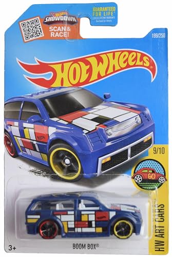 Hot Wheels Boom Box, HW Art Cars 9/10 [Blau] 199/250 von Hot Wheels