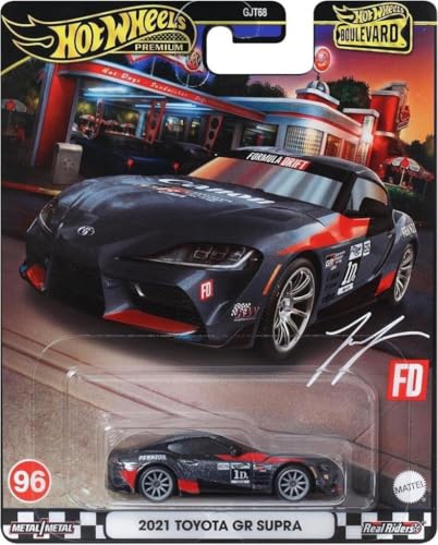 Hot Wheels Boulevard Premium-Fahrzeuge GJT68 - HRT56 2021 TOYOTA GR SUPRA von Hot Wheels