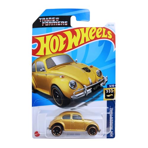 Hot Wheels - Bumblebee - HW Screen Time 9/10 - HTF09 - Short Card - Volkswagen - Transformers - VW Käfer Gold - Mattel 2024 – 1:64 Hot Wheels - Bumblebee - HW Screen Time 9/10 - HTF09 - Short Card - Volkswagen - Transformers - VW Käfer Gold - Mattel 2024 – 1:64 von Hot Wheels