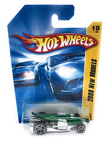 Hot Wheels CROC ROD Faster Than Ever {FTE} wheels, Crocodile Hot Rod Collector Green #18 1/64 2008 by Hot Wheels von Hot Wheels