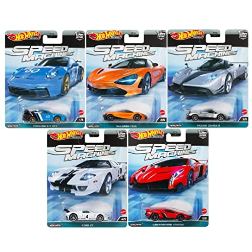 Hot Wheels Car Culture 2023 Speed Machines Komplettset mit 5 Druckguss-Fahrzeugen von FPY86-959A Release Hot Wheels Car Culture 2023 Speed Machines Komplettset mit 5 Druckguss-Fahrzeugen von FPY86-959A Release von Hot Wheels