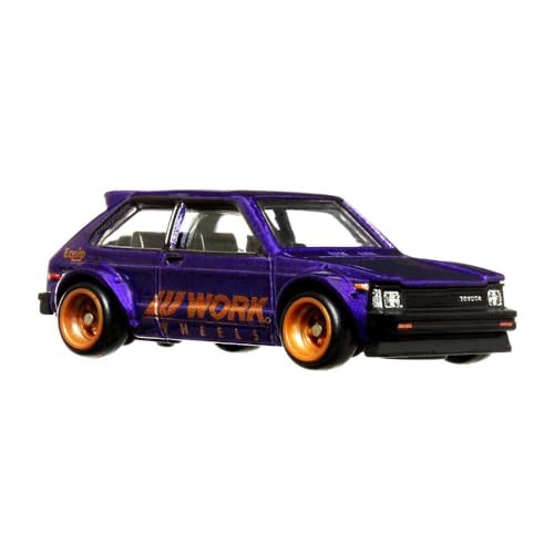 Hot Wheels Car Culture Circuit Legends Fahrzeuge ab 3 Jahren, 81 Toyota Starlet Kp61, Premium Collection of Car Culture Fahrzeuge im Maßstab 1:64 Hot Wheels Car Culture Circuit Legends Fahrzeuge ab 3 Jahren, 81 Toyota Starlet Kp61, Premium Collection of Car Culture Fahrzeuge im Maßstab 1:64 von Hot Wheels