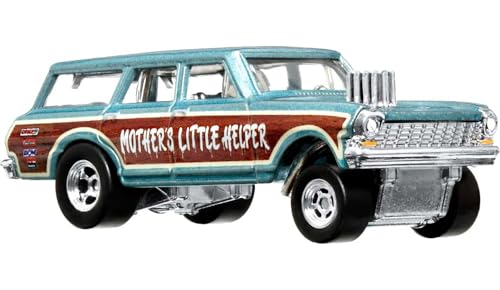 Hot Wheels Car Culture Circuit Legends Fahrzeuge für Kinder ab 3 Jahren, 64 Chevy Nova Wagon Gasser, Premium-Kollektion von Autokultur Fahrzeuge im Maßstab 1:64 Hot Wheels Car Culture Circuit Legends Fahrzeuge für Kinder ab 3 Jahren, 64 Chevy Nova Wagon Gasser, Premium-Kollektion von Autokultur Fahrzeuge im Maßstab 1:64 von Hot Wheels