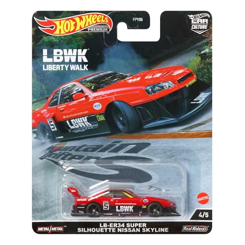 Hot Wheels Car Culture Circuit Legends Vehicles for 3 Kids Years Old & Up, Premium Collection of Car Culture 1:64 Scale Vehicles von hot wheels