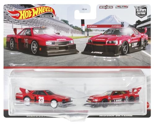 Hot Wheels Car Culture Premium Set 2 Fahrzeuge Kleinwagen-Set ab 3 Jahren Hot Wheels HBL96 Modell von Hot Wheels