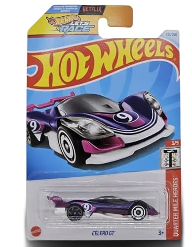Hot Wheels Celero GT Quarter Mile Heroes 3/5, pink/lila Hot Wheels Celero GT Quarter Mile Heroes 3/5, pink/lila von Hot Wheels