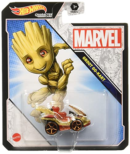 Hot Wheels Character Cars, Marvel Groot, Spielzeugfahrzeug für Kinder ab 3 Jahren Hot Wheels Character Cars, Marvel Groot, Spielzeugfahrzeug für Kinder ab 3 Jahren von Hot Wheels