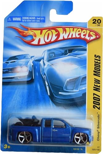 Hot Wheels Chevy Silverado [Blau] 2007 Neue Modelle 20/36 von Hot Wheels