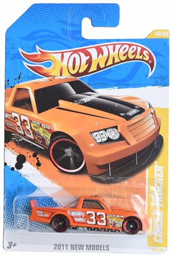 Hot Wheels Circle Trucker, 2011 Neue Modelle 46/50 [Orange] 46/244 von Hot Wheels