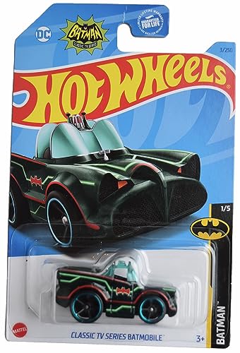 Hot Wheels Classic TV Series Batmobil, Batman 1/5 [Grün] 3/250 von Hot Wheels