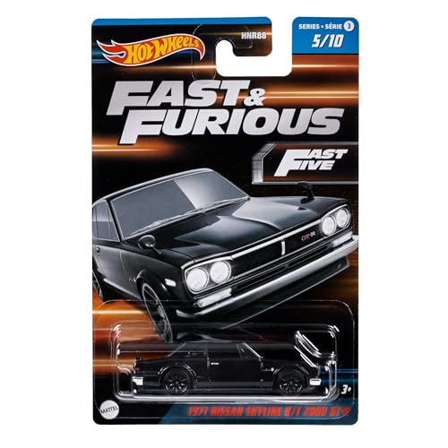 Hot Wheels Collector 1971 Nissan Skyline GT-R KPGC10 im Maßstab 1:64 für Kinder ab 3 Jahren Hot Wheels Collector 1971 Nissan Skyline GT-R KPGC10 im Maßstab 1:64 für Kinder ab 3 Jahren von Hot Wheels