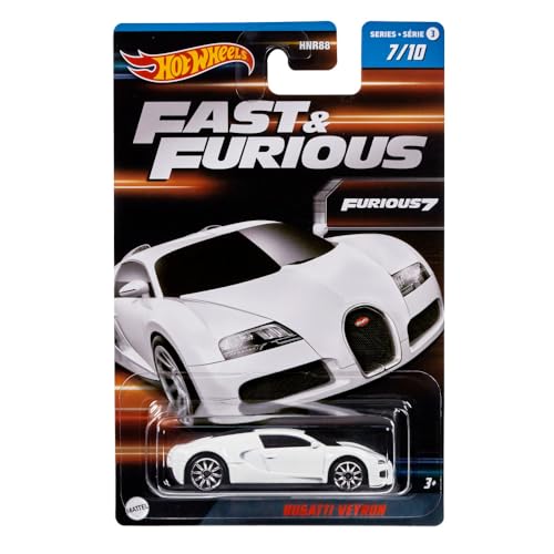 Hot Wheels Collector Bugatti Veyron Sammelfahrzeug im Maßstab 1:64 für Kinder ab 3 Jahren von Hot Wheels