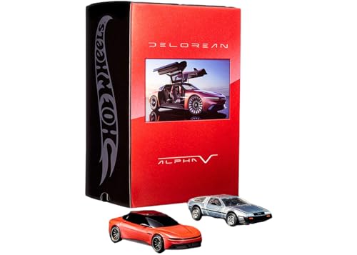 Hot Wheels Collector Delorean DMC-12 & Alpha5 Set Hot Wheels Collector Delorean DMC-12 & Alpha5 Set von Hot Wheels