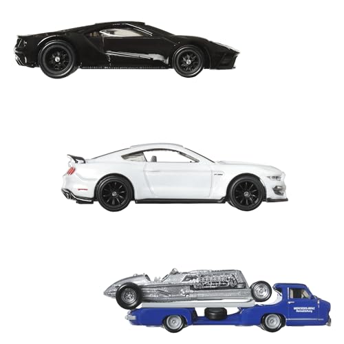 Hot Wheels Collector Sammlerfahrzeug Set Premium Rally Legenden für Kinder ab 3 Jahren, GMH39-986R, Mehrfarbig Hot Wheels Collector Sammlerfahrzeug Set Premium Rally Legenden für Kinder ab 3 Jahren, GMH39-986R, Mehrfarbig von Mattel