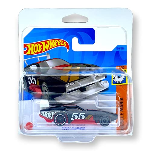 Hot Wheels Count Muscular HKJ51 3/10 Muscle Mania 2023–100/250 (kurze Karte) – wird in einer Klas-Autoaufbewahrungsbox geliefert von Hot Wheels