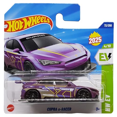Hot Wheels - Cupra e-Racer - HW EV 4/10 - HYW15 - Short Card - Good Year - Metalflake Plum Pearl - Mattel 2025-1:64 von Hot Wheels