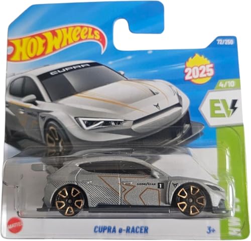 Hot Wheels - Cupra e-Racer - HW EV 4/10 - HYX46 - Short Card - Good Year - Silber - Mattel 2025-1:64 von Hot Wheels