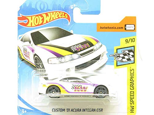 Hot Wheels Custom '01 Acura Integra GSR HW Speed Graphics 9/10 2019 (5/250) Short Card von Hot Wheels
