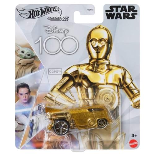 Hot Wheels Disney 100 Character Cars C-3PO, 1:64 Scale Collectible Toy Car from Star Wars Hot Wheels Disney 100 Character Cars C-3PO, 1:64 Scale Collectible Toy Car from Star Wars von Hot Wheels