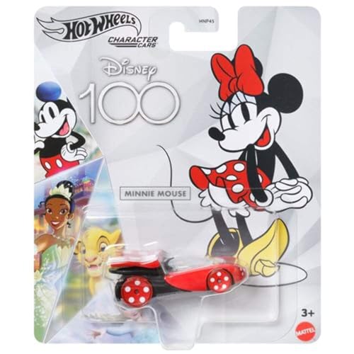 Hot Wheels Disney 100 Character Cars Minnie Mouse 1:64 Scale Collectible Toy Car from Disney Hot Wheels Disney 100 Character Cars Minnie Mouse 1:64 Scale Collectible Toy Car from Disney von Hot Wheels