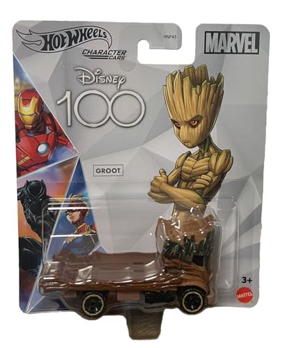 Hot Wheels Disney 100 Groot Character Car, 1:64 Scale Marvel Collectible Toy Car Hot Wheels Disney 100 Groot Character Car, 1:64 Scale Marvel Collectible Toy Car von Hot Wheels