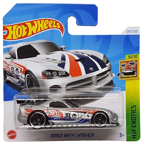 Hot Wheels - Dodge Viper SRT10 ACR - HW Exotics 10/10 - HTC27 - Short Card - Mopar - ZAMAC - Mattel 2024 – 1:64 Hot Wheels - Dodge Viper SRT10 ACR - HW Exotics 10/10 - HTC27 - Short Card - Mopar - ZAMAC - Mattel 2024 – 1:64 von Hot Wheels