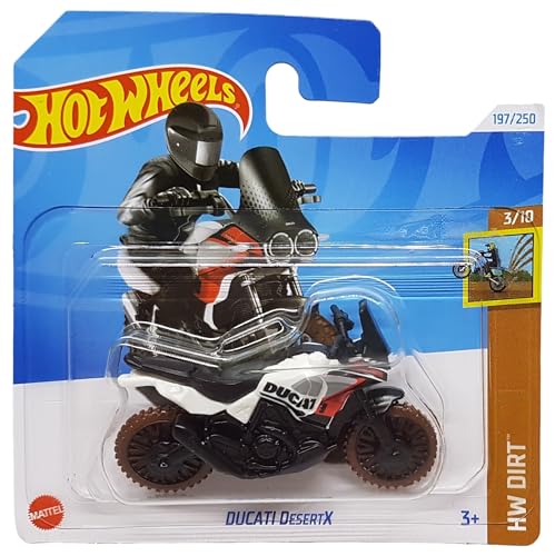 Hot Wheels - Ducati DesertX - HW Dirt 3/10 - HTB26 - Short Card - Motorrad - Mattel 2024-1:64 von Hot Wheels